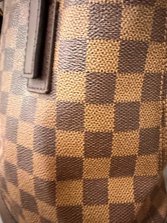 LOUIS VUITTON Marais Shoulder Bag Damier Ebene Leather Brown - Picture 4 of 11